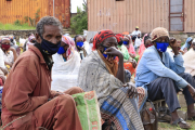 Eine Versammlung in Äthiopien