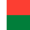 Flagge von Madagaskar