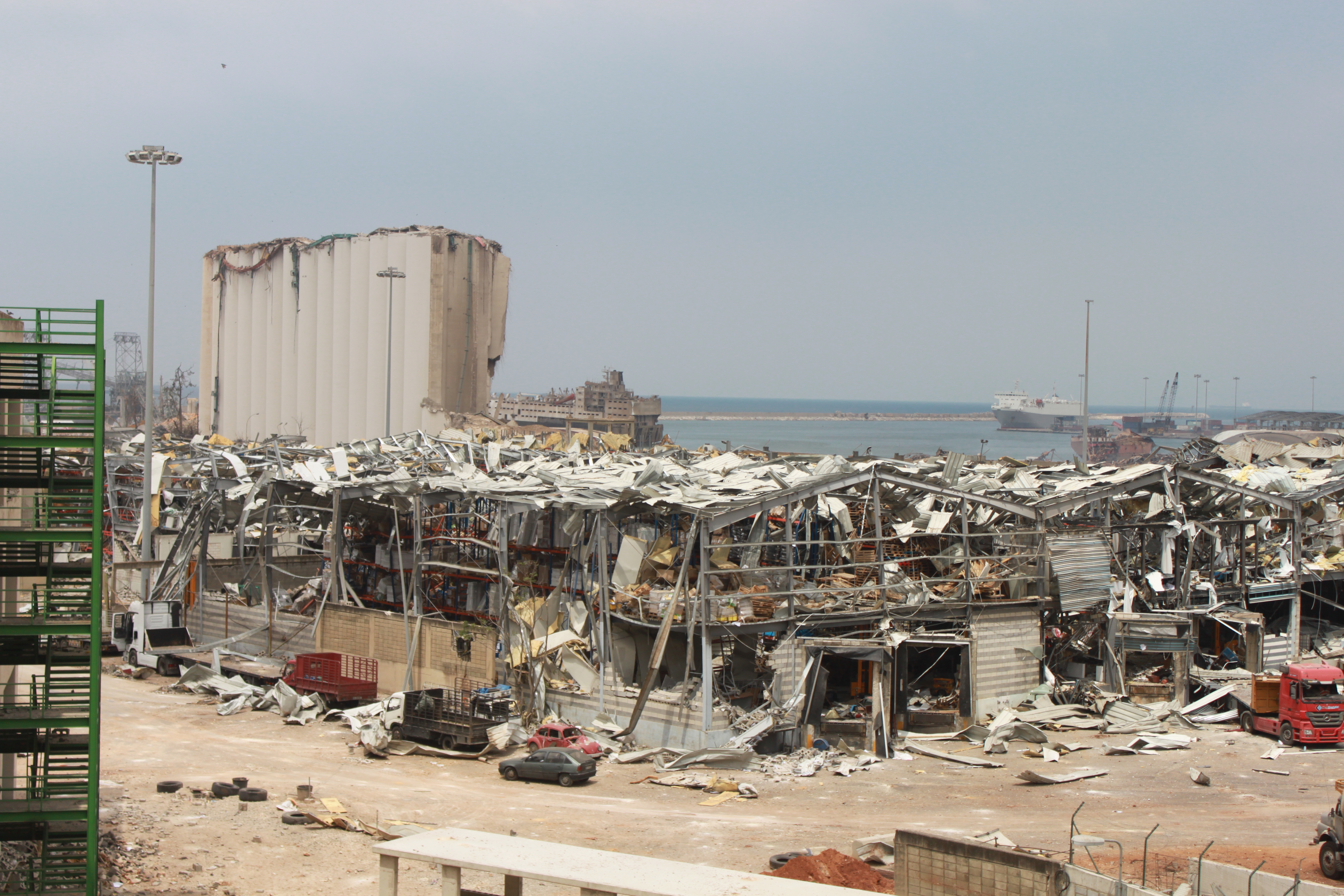 Am 4. August zerstört eine gewaltige Explosion zahllose Gebäude in Beirut. Am 4. August zerstört eine gewaltige Explosion zahllose Gebäude in Beirut.