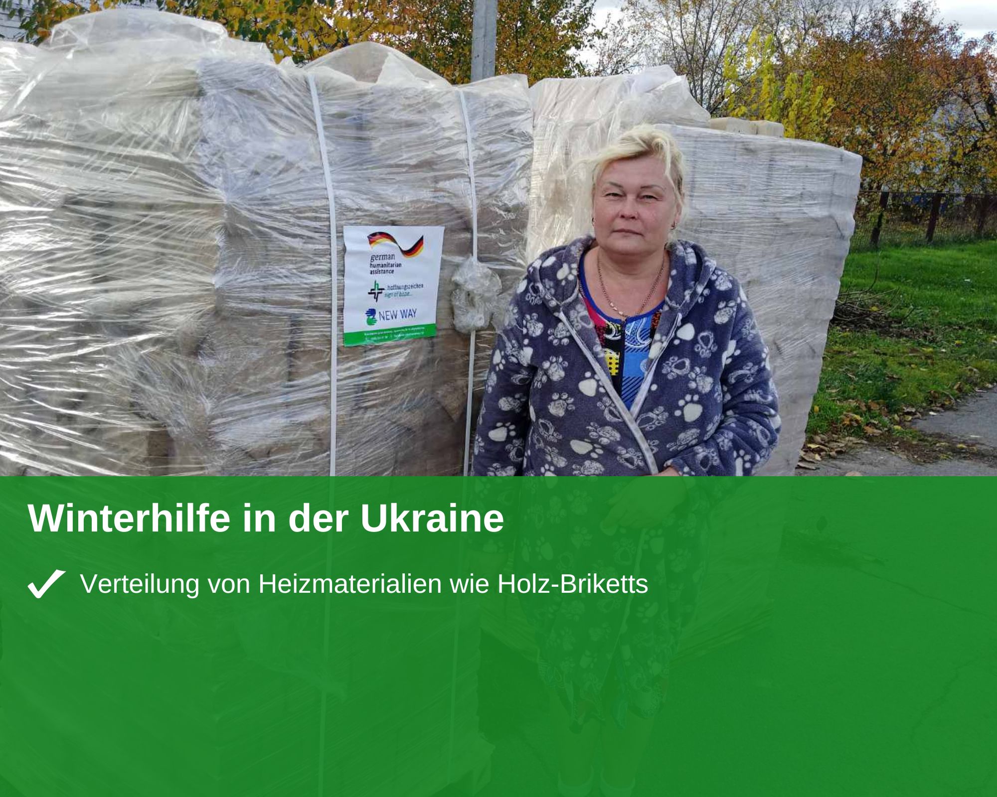 Winterhilfe in der Ukraine Winterhilfe in der Ukraine