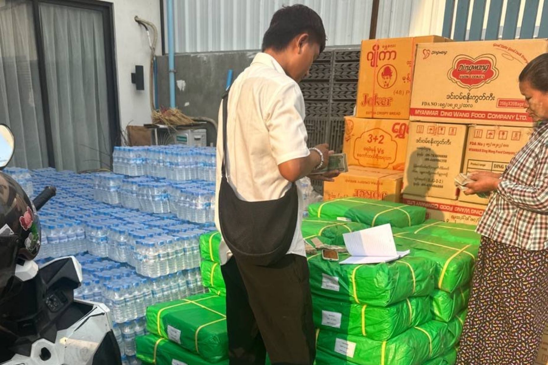 Hilfe in Myanmar