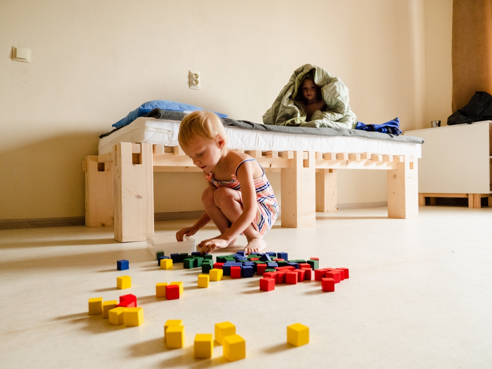 Familie Melnik Wohnheim Ukraine