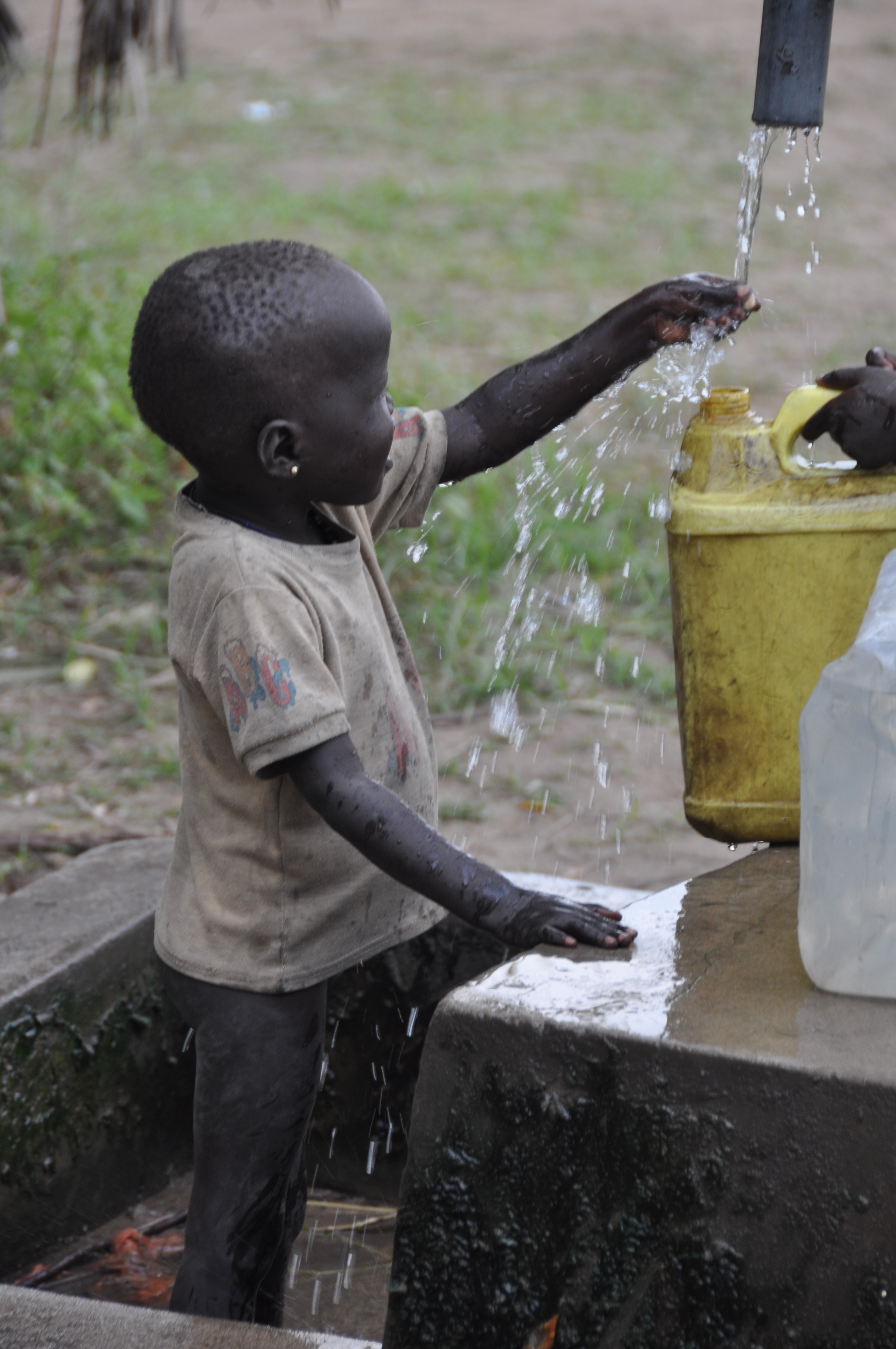 The construction or repair of simple water supply systems is as urgent as it is vital.