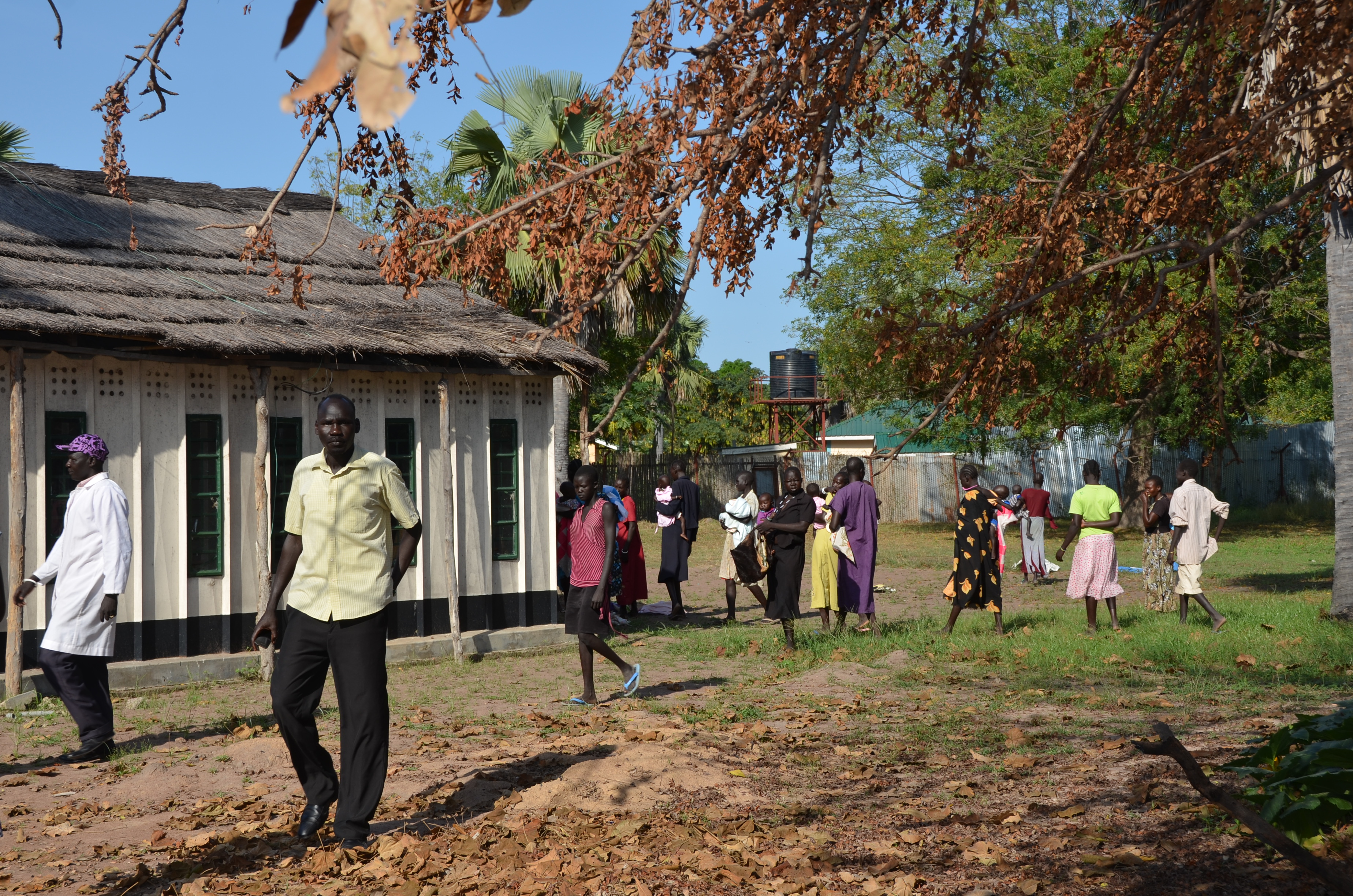 Die Mitarbeiter der Klinik überweisen Kinder wie Monydeng an die Missionarinnen der Nächstenliebe, die ein spezielles Ernährungsprogramm eingerichtet haben.