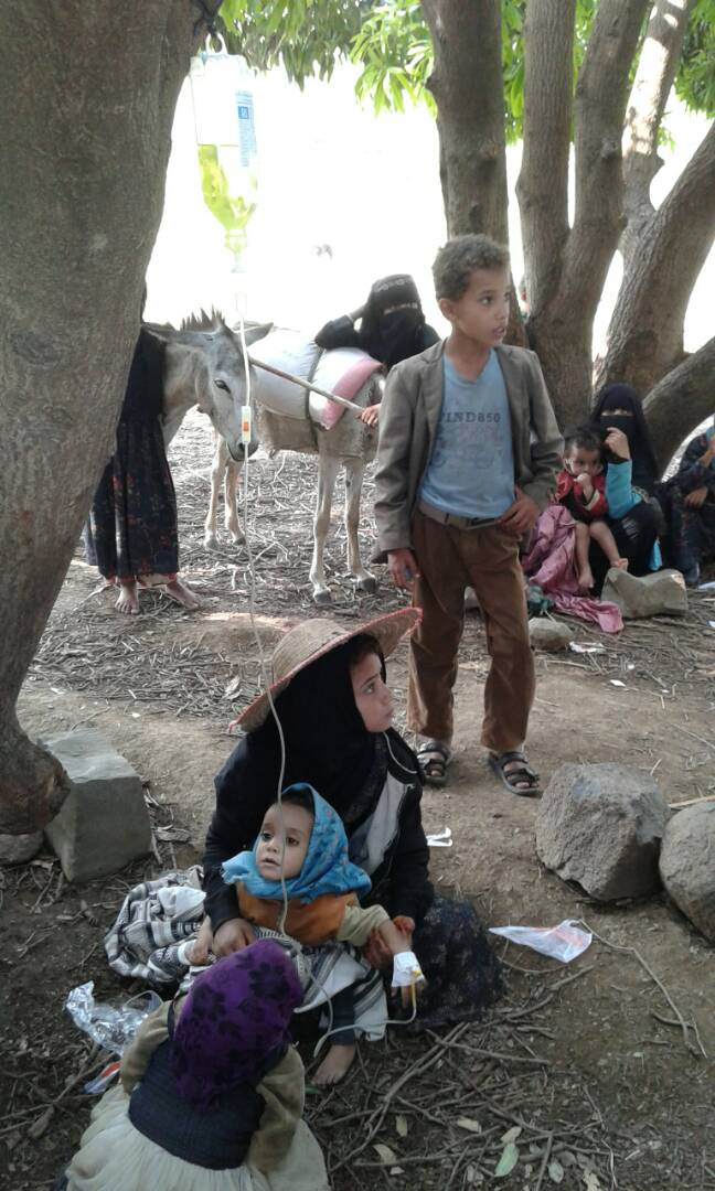 Über 70 % der Bevölkerung sind auf humanitäre Hilfe angewiesen, die Hälfte  aller Kinder leidet an Unter- oder Mangelernährung.