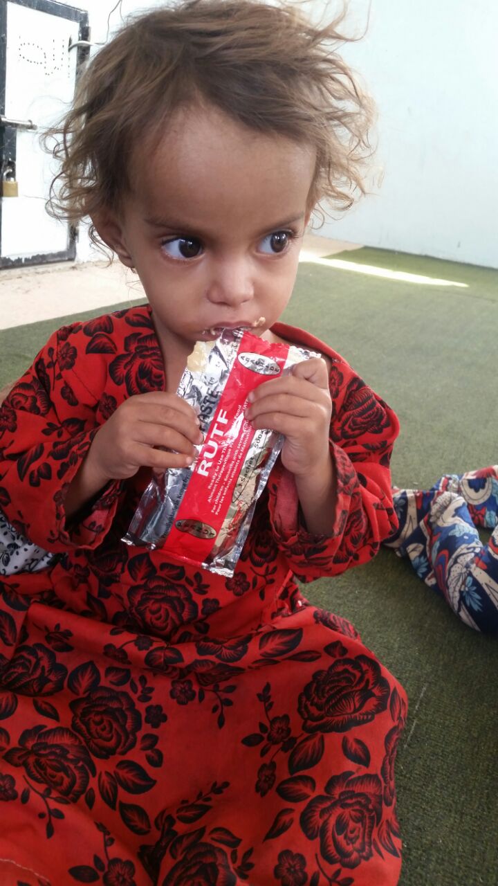 Die Not von Familien mit Kleinkindern wie Buthaina ist besonders groß. Sie sind dringend auf Unterstützung angewiesen.