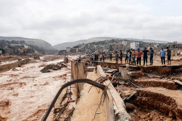 Überflutungen in Darna