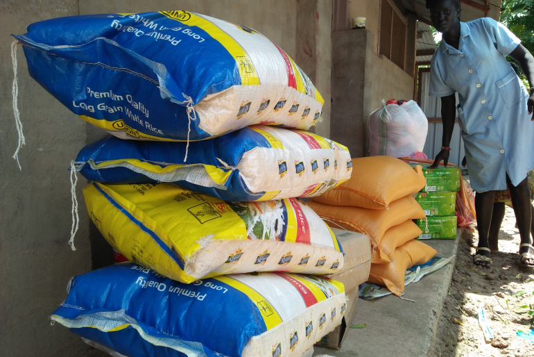 Die Missionarinnen der Nächstenliebe stehen Bedürftigen in ihrem Leid bei.  Hoffnungszeichen unterstützt die Arbeit der Schwestern mit Hilfsgütern.