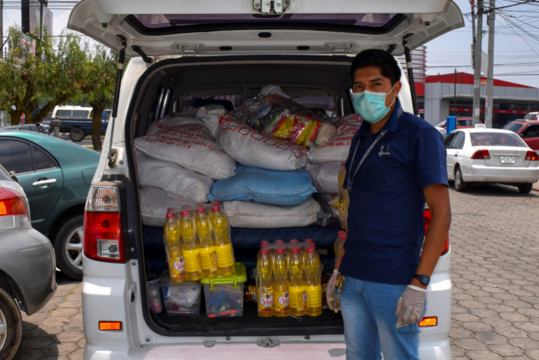 Hoffnung in Zeiten der Not: Wir helfen 300 einkommensschwachen Haushal- ten im Westen Guatemalas, mit Lebensmittelpaketen die Corona-Pandemie zu  überstehen – mit Ihrer Hilfe!