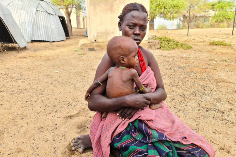 Insgesamt sind in Kenia fast eine Million Kinder und 134.000 Schwangere sowie stillende Frauen akut unterernährt und benötigen eine Behandlung.