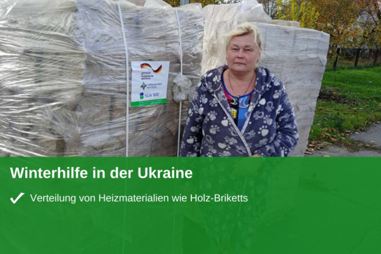 Winterhilfe in der Ukraine
