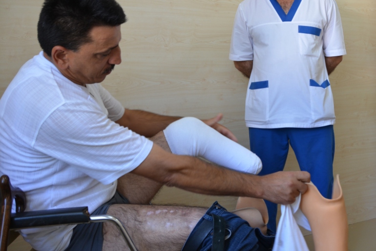 Nachhaltiger Zugang körperlich oder geistig benachteiligter oder kranker Menschen zur Gesundheitsversorgung