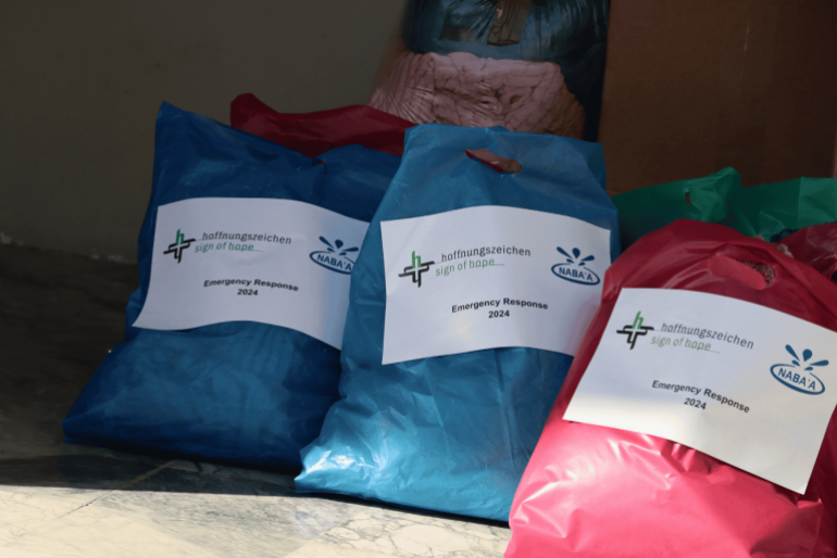 Nothilfe im Libanon 2024