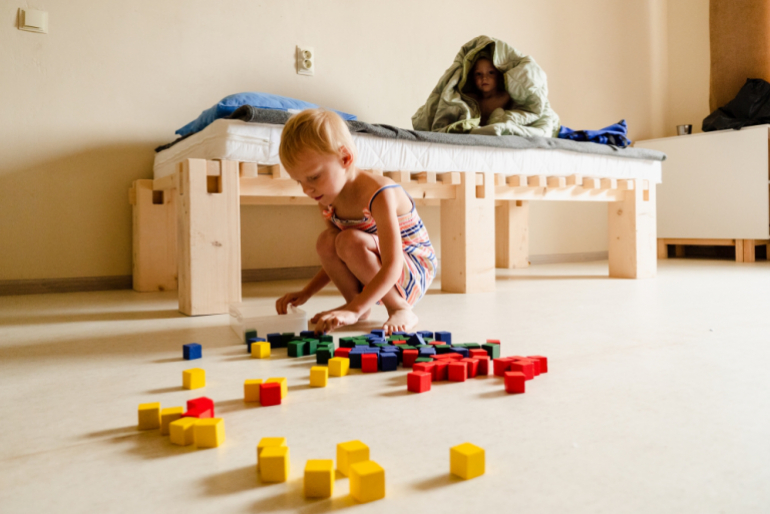 Familie Melnik Wohnheim Ukraine