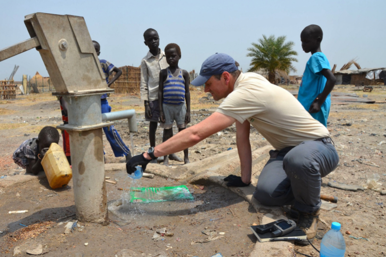 Drinking water pollution in South Sudan