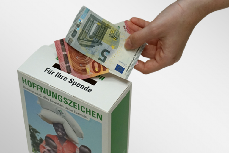 Spendenbox 