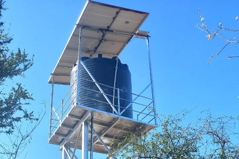 Sommer 2023: Nachhaltige Verbesserung der Wasserversorgung der Gesundheitseinrichtung.