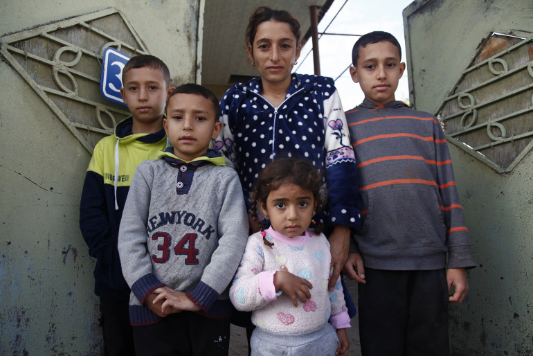 Bergkarabach-Flüchtlinge in Armenien