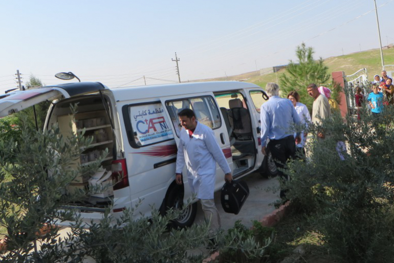 Mobile Klinik im Nordirak