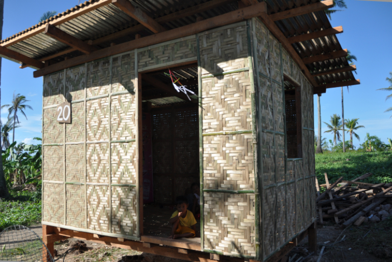 Philippines: Typhoon Haiyan brought widespread devastation to the island nation in 2013. After medical aid, food and drinking water, people needed emergency shelter such as tents - and later we also enabled many families to find new permanent housing.