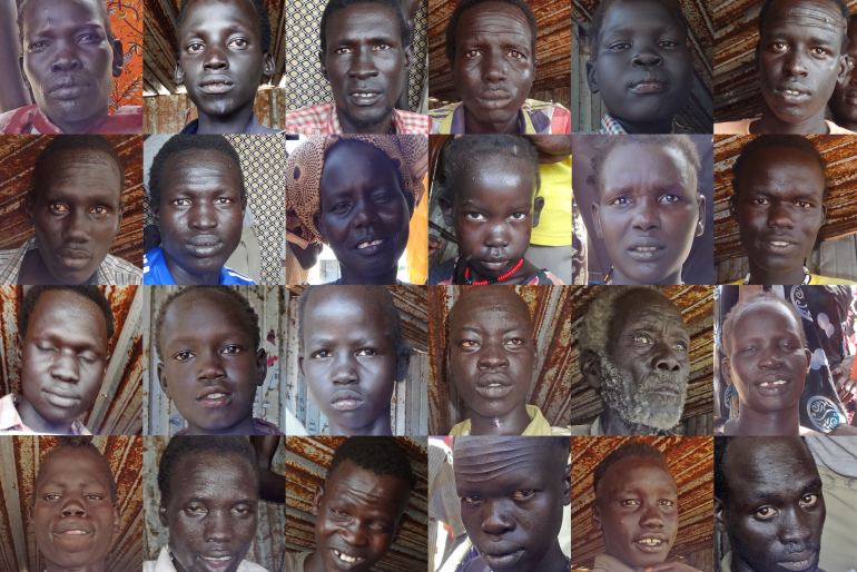 Haarproben beweisen: Weil sie das kontaminierte Wasser aus ihren Handbrunnen tranken, sind diese Menschen bereits mit Giftstoffen wie Barium und Blei belastet.