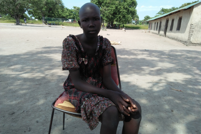 Mädchen wie Adut Majok (6) sind oft besonders benachteiligt und haben noch schlechtere Bildungschancen als die Jungen. Das Projekt sieht deshalb gezielte Fördermaßnahmen für Mädchen vor.