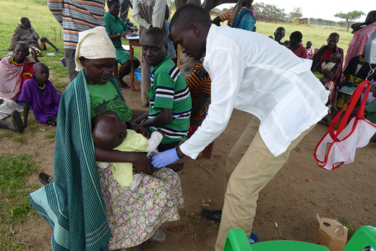 Als nächstes wollen wir die Therapie mangelernährter Kinder ermöglichen.