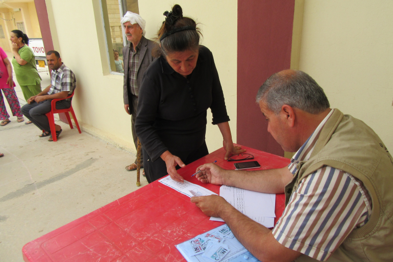 Die Empfänger von Hygienepaketen werden im Vorfeld akkurat von unserem Partner CAPNI registriert.