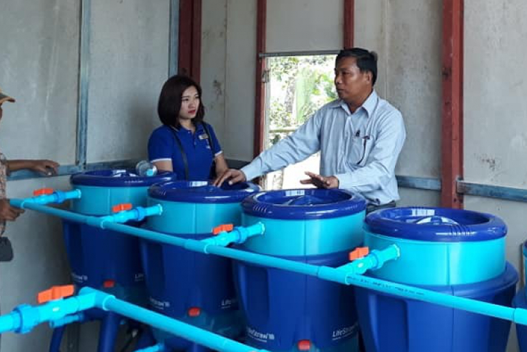 Die von Hoffnungszeichen und der IWAO bereitgestellten Wasserfiltergeräte befinden sich auf dem Weg in die Katastrophenregion.