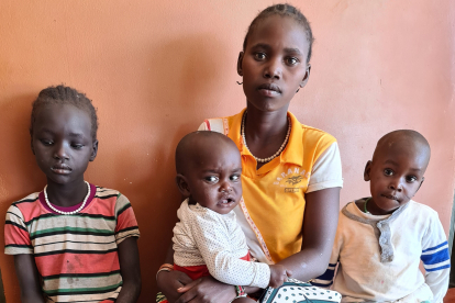 Für viele Familien ist Malaria eine große Belastung – auch bei Pauline Cheptukomong. Regelmäßig erkrankt eines ihrer Kinder, und jedes Mal ist die Frau in großer Sorge. 