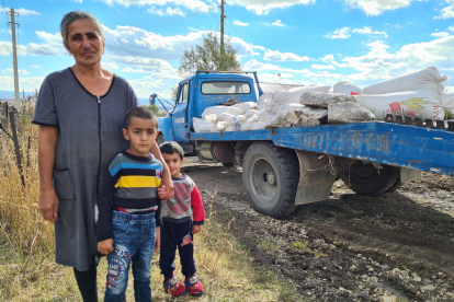 Familie in Armenien