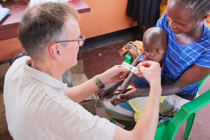 Klaus Stieglitz in Uganda