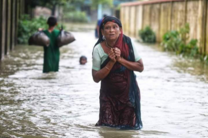 Überschwemmungen in Bangladesch