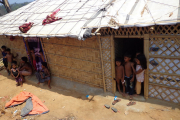 Im Flüchtlingslager in Cox’s Bazar leiden insbesondere Kinder unter dem Mangel an sauberem Wasser, sanitären Anlagen und medizinischer Versorgung.
