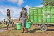 Containertoiletten in Haiti
