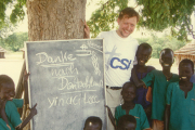 Reimund Reubelt im Südsudan 1996