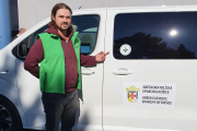 Sebastian Kunze, Projektmanager für humanitäre Hilfe, bereitet vor Ort das Hilfsprojekt vor, bei dem auch die griechisch-katholische Diözese Košice als Partner mitwirkt.
