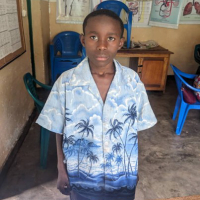 Aganze Gilbert in Bukavu verlor früh seine Eltern.