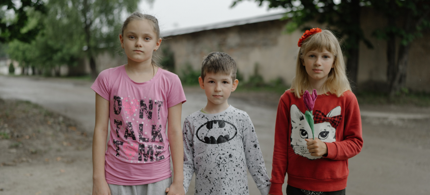 Kinder in der Ukraine