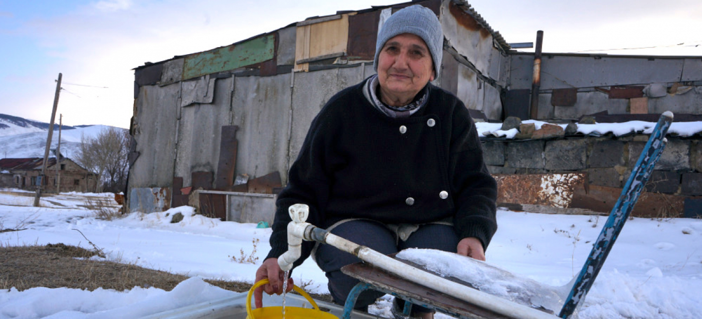 Flora Avoyan in Nordarmenien