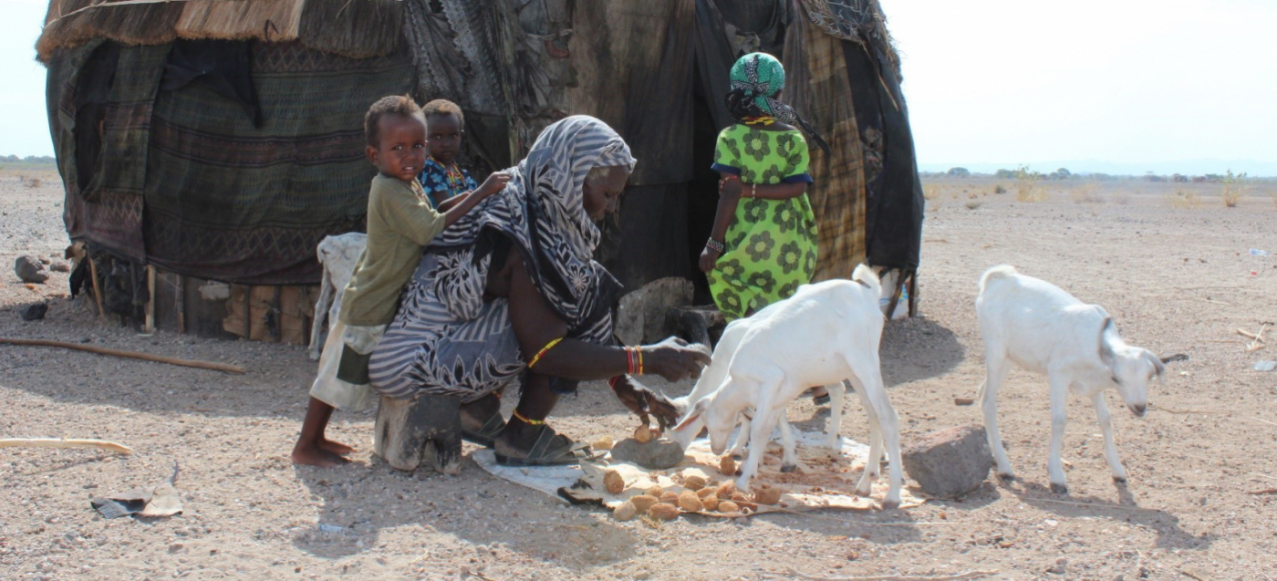 Hunger in Ostafrika