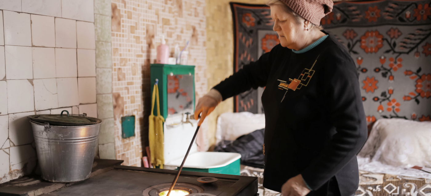 Wärme im Kriegswinter