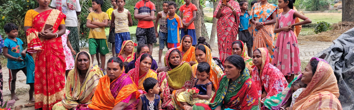 Indien Sundarbans Frauengruppe