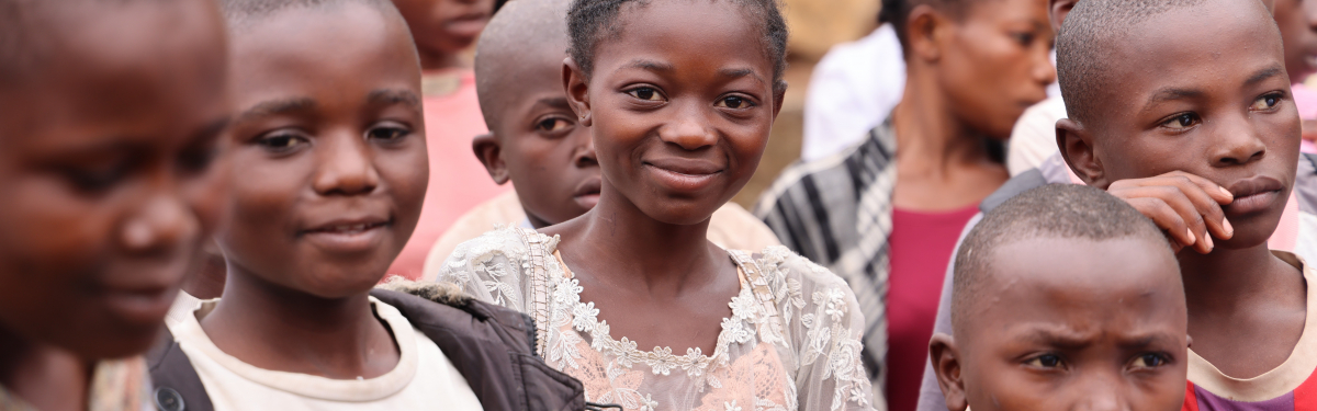 Kinder in einem der Zentren