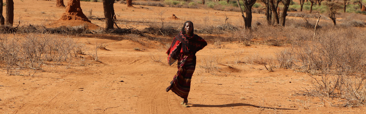 Frau im Süden Äthiopiens
