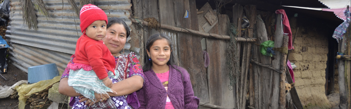 Familie in Guatemala