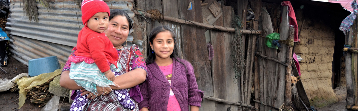 Familie in Guatemala 