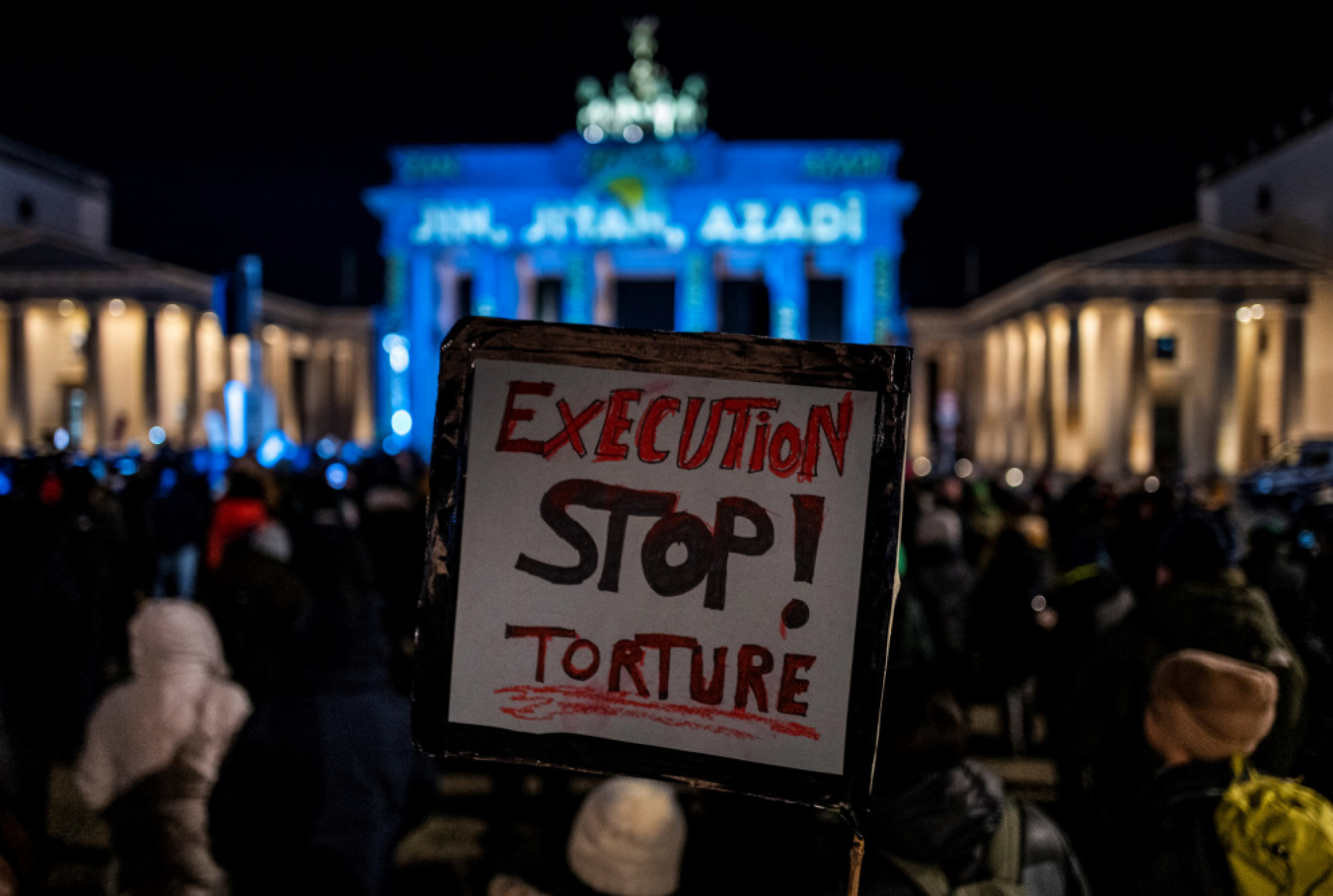 Proteste in Deutschland gegen die Hinrichtungswelle im Iran