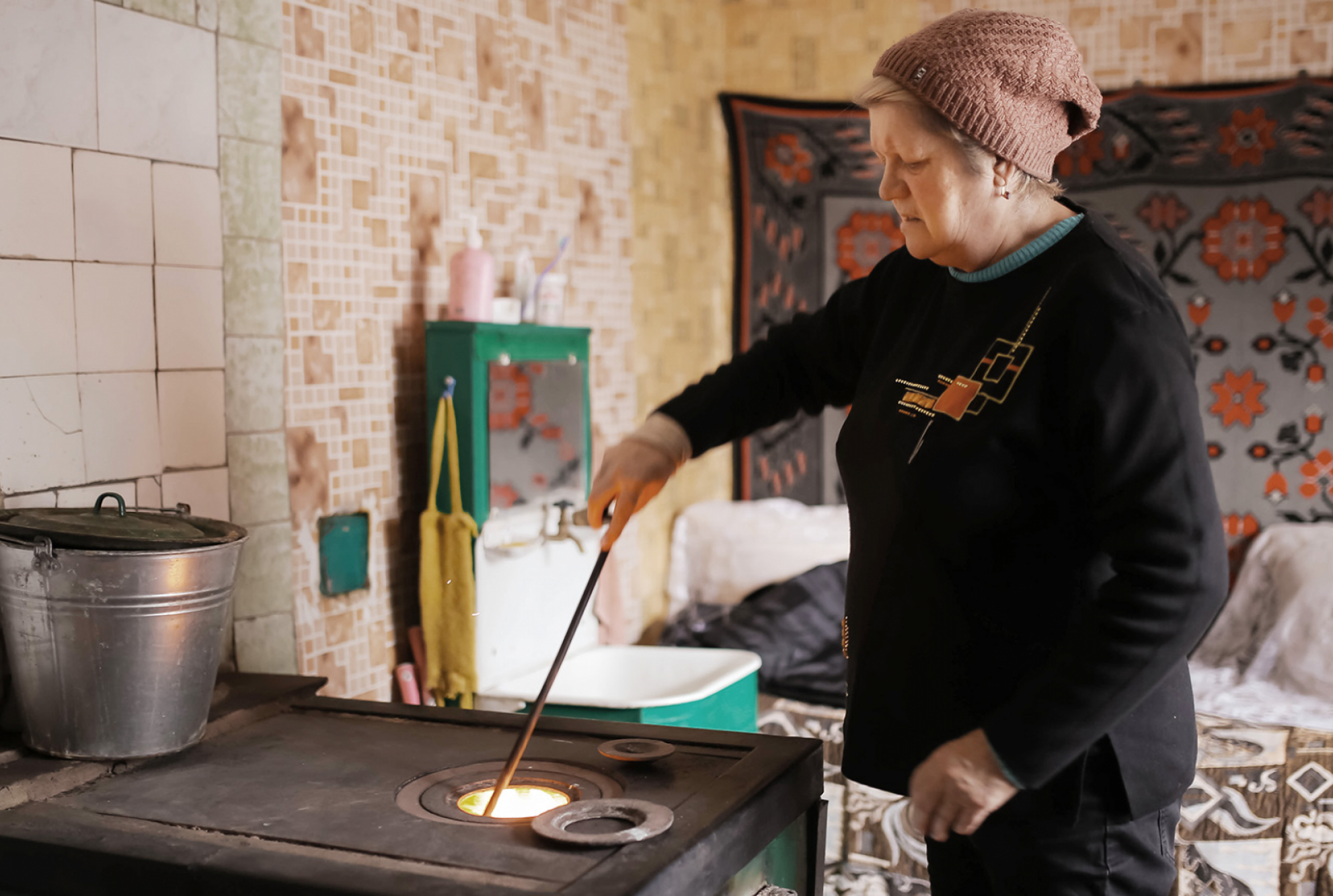 Wärme im Kriegswinter