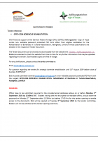 Tender Advert: Borehole rehabititation 2024 GFFO